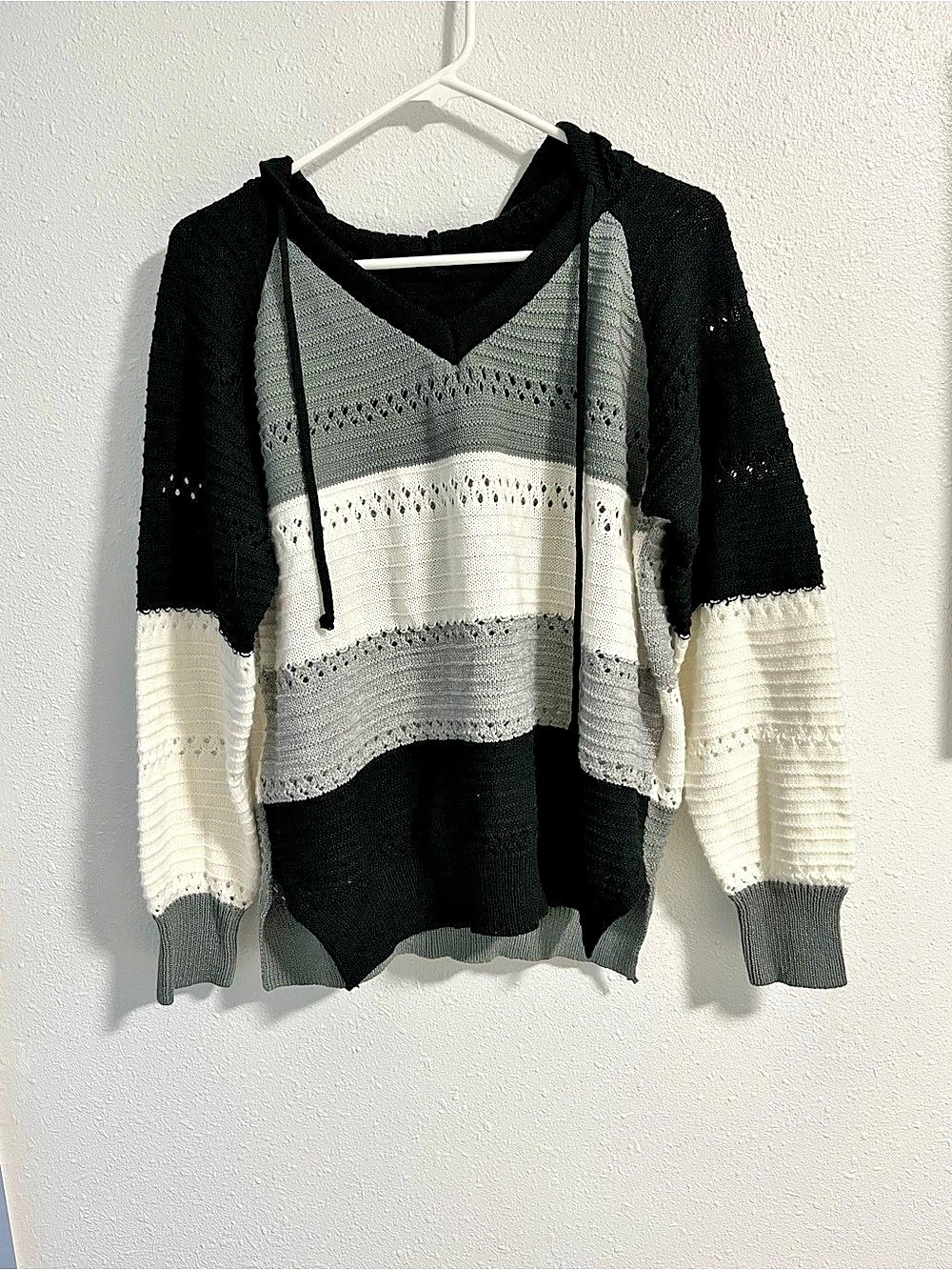 Color Block Hoodie Sweater 3XL